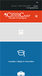 Mobile Screenshot of canadaschoolcamp.com